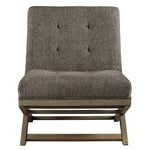 Sidewinder Taupe Fabric Accent Chair