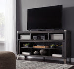 Todoe Gray Wood LG TV Stand