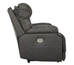 Wurstrow Smoke Leather Power Recliner