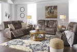 Wurstrow Umber Leather Power Recliner