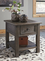 Wyndahl Rustic Brown End Table