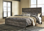 Wynnlow Gray Wood King Panel Bed