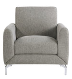 Venture Brown Textured Fabric Chair