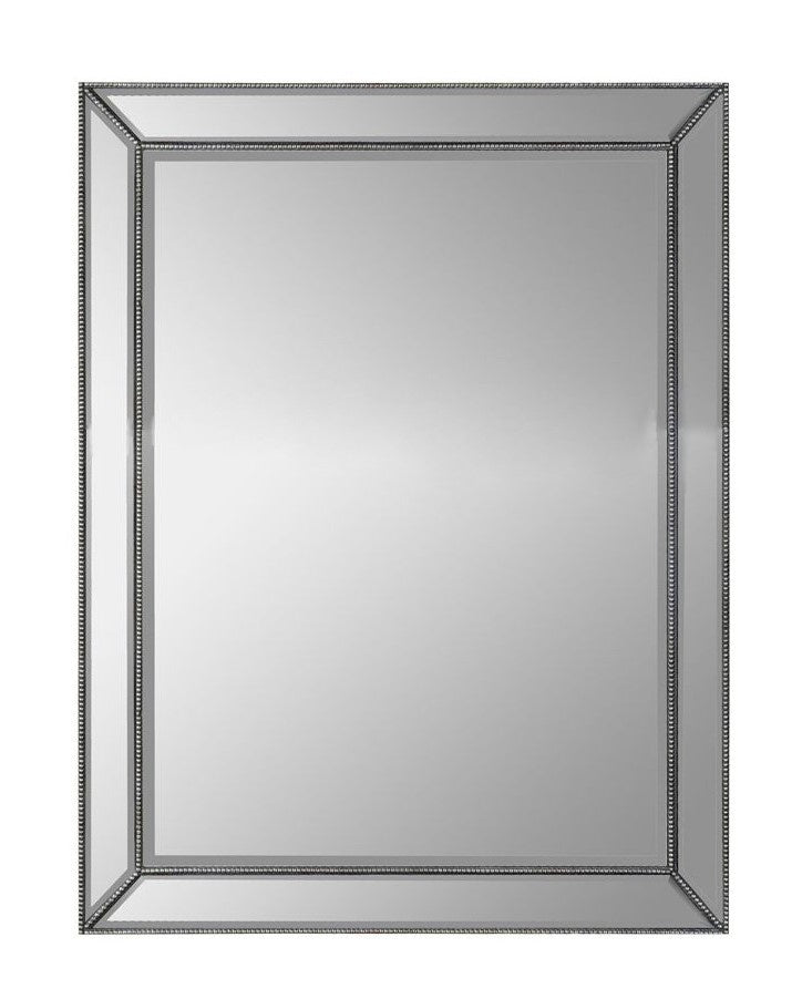 Wanda Silver Mirrored Frame Mirror