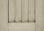 Woodwell White Textured Fabric/Wood Bench with Storage