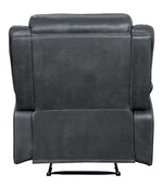 Yerba Dark Gray Manual Recliner