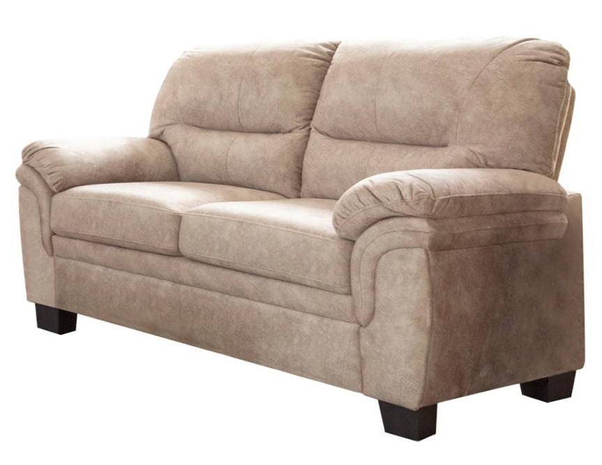 Holman Beige Fabric Loveseat