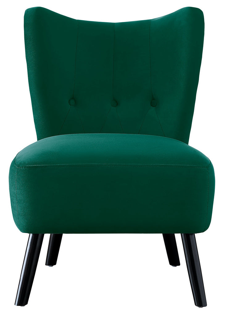 Imani Green Velvet Accent Chair