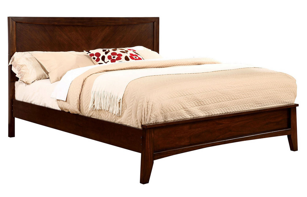 Snyder Brown Cherry Wood Full Bed