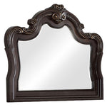 Africa Dark Cherry Wood Dresser Mirror