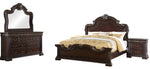 Africa 5-Pc Dark Cherry Wood Cal King Bedroom Set (Oversized)