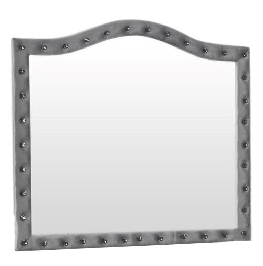 Emma Grey Crushed Velvet Dresser Mirror