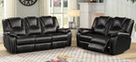 Devorah 2-Pc Black Power Recliner Sofa Set