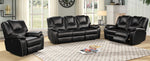 Devorah 3-Pc Black Power Recliner Sofa Set