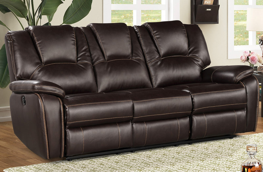 Devorah Dark Brown Power Recliner Sofa