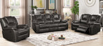 Devorah 3-Pc Gray Power Recliner Sofa Set