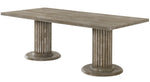 Jessica Vintage Grey Wood Dining Table