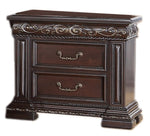 Africa 5-Pc Dark Cherry Wood Queen Bedroom Set