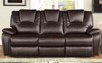 Devorah 2-Pc Dark Brown Power Recliner Sofa Set