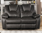 Devorah 2-Pc Gray Power Recliner Sofa Set