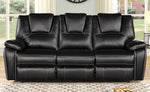 Devorah 3-Pc Black Power Recliner Sofa Set