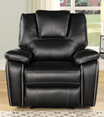 Devorah 3-Pc Black Power Recliner Sofa Set