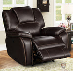 Devorah 3-Pc Dark Brown Power Recliner Sofa Set