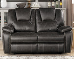 Devorah 3-Pc Gray Manual Recliner Sofa Set