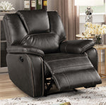 Devorah 3-Pc Gray Power Recliner Sofa Set