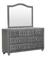 Emma 5-Pc Grey King Bedroom Set (Oversized)