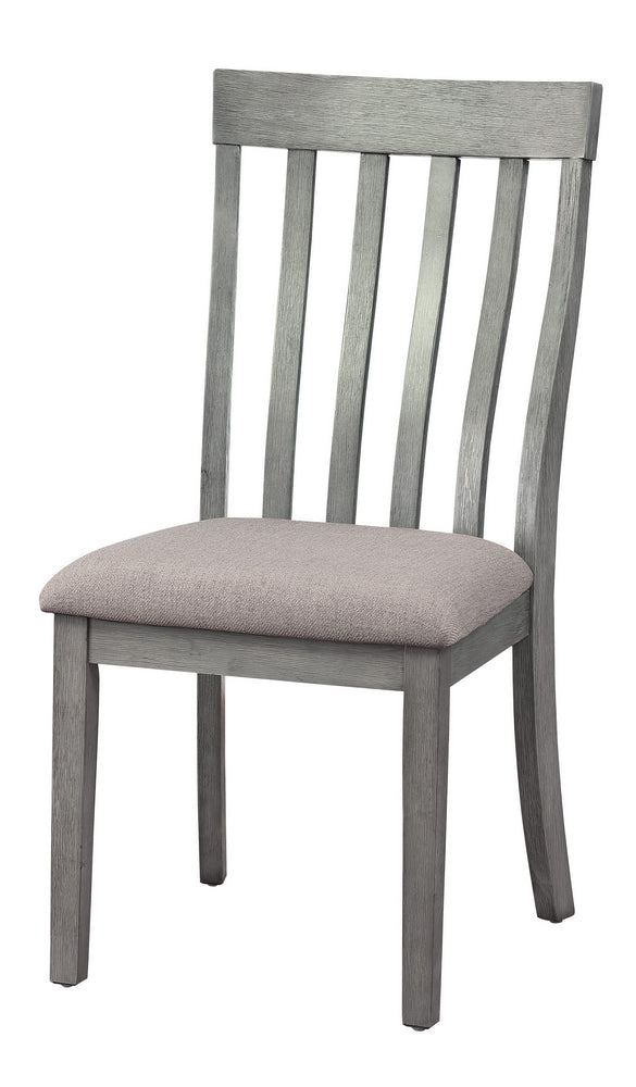 Armhurst 2 Gray Fabric/Wood Side Chairs