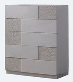 Naple Silver Line Lacquer Wood Chest