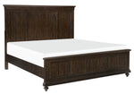 Cardano Driftwood Charcoal Wood Cal King Bed