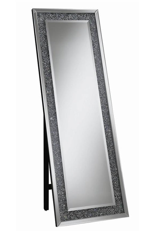 Demarcus Contemporary Standing Mirror with LED Lighting