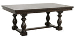 Reid Dark Cherry Wood Extendable Dining Table