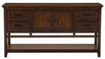 Frazier Park Brown Cherry Wood Server