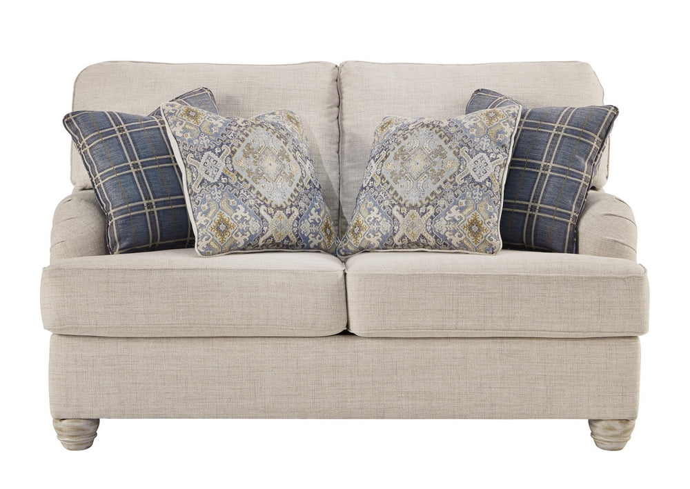 Traemore Linen Fabric Loveseat