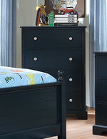 Diane Blue Solid Wood Chest