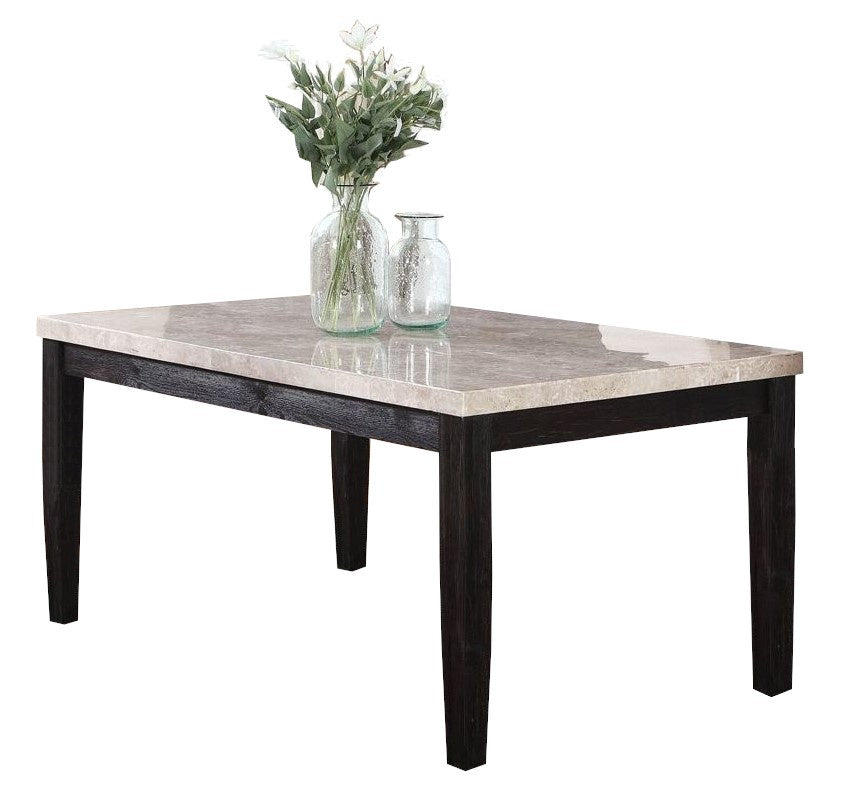 Laureta Greystone Marble Rectangular Table