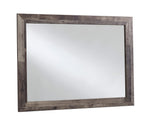 Derekson Multi Gray Wood Dresser Mirror