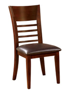 Hillsview 2 Brown Cherry Finish Side Chairs