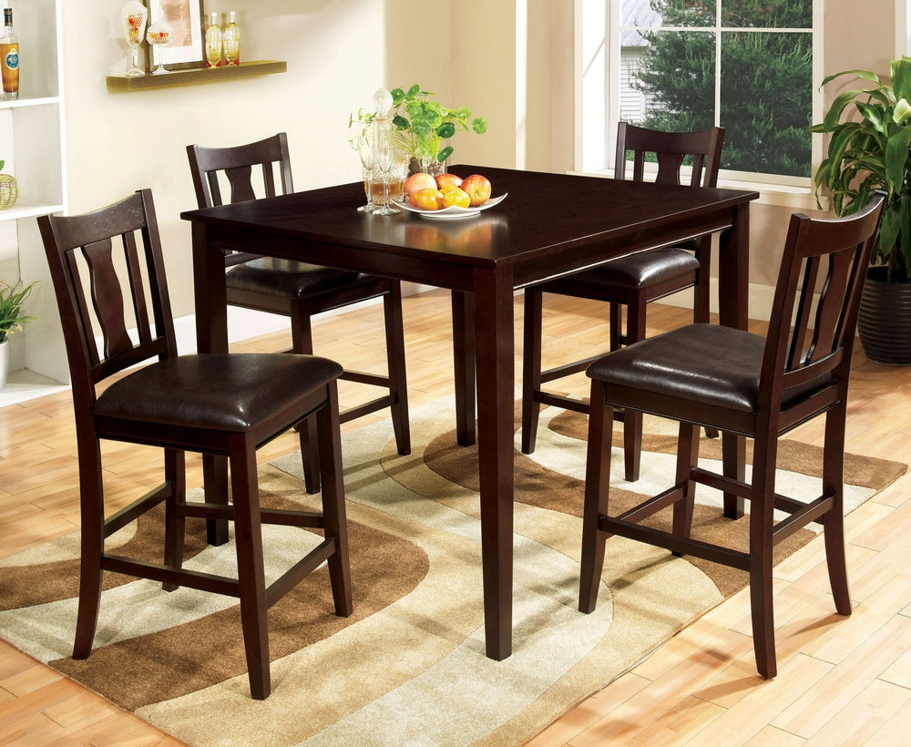 West Creek 5-Pc Counter Height Table Set