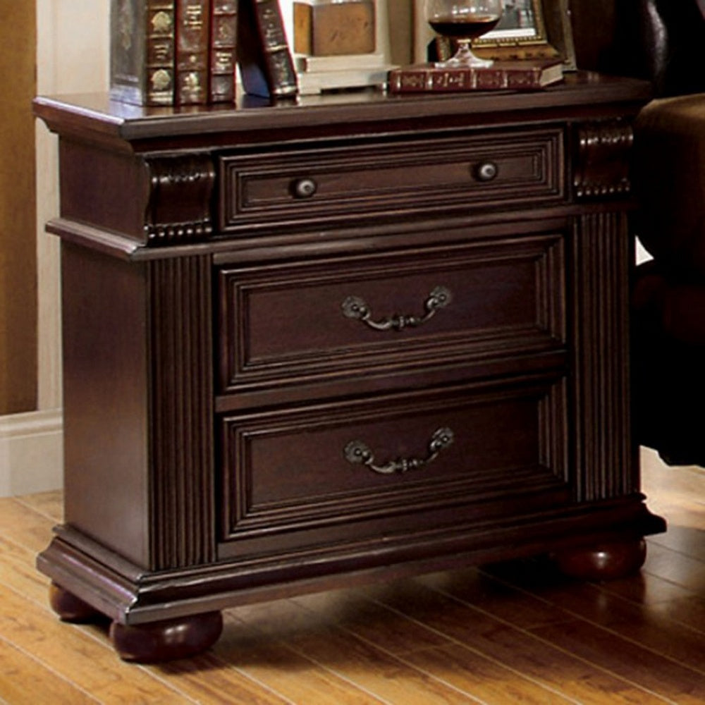 Esperia Brown Cherry Nightstand