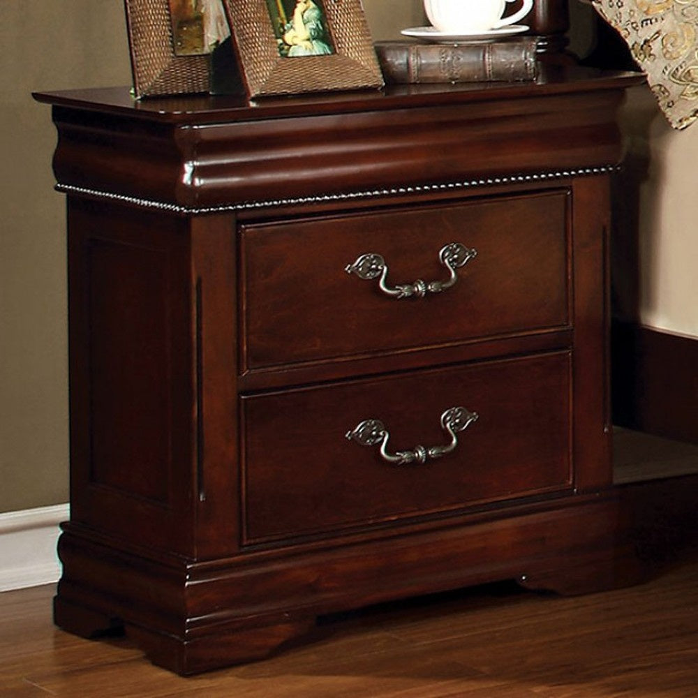 Mandura Cherry Wood Nightstand