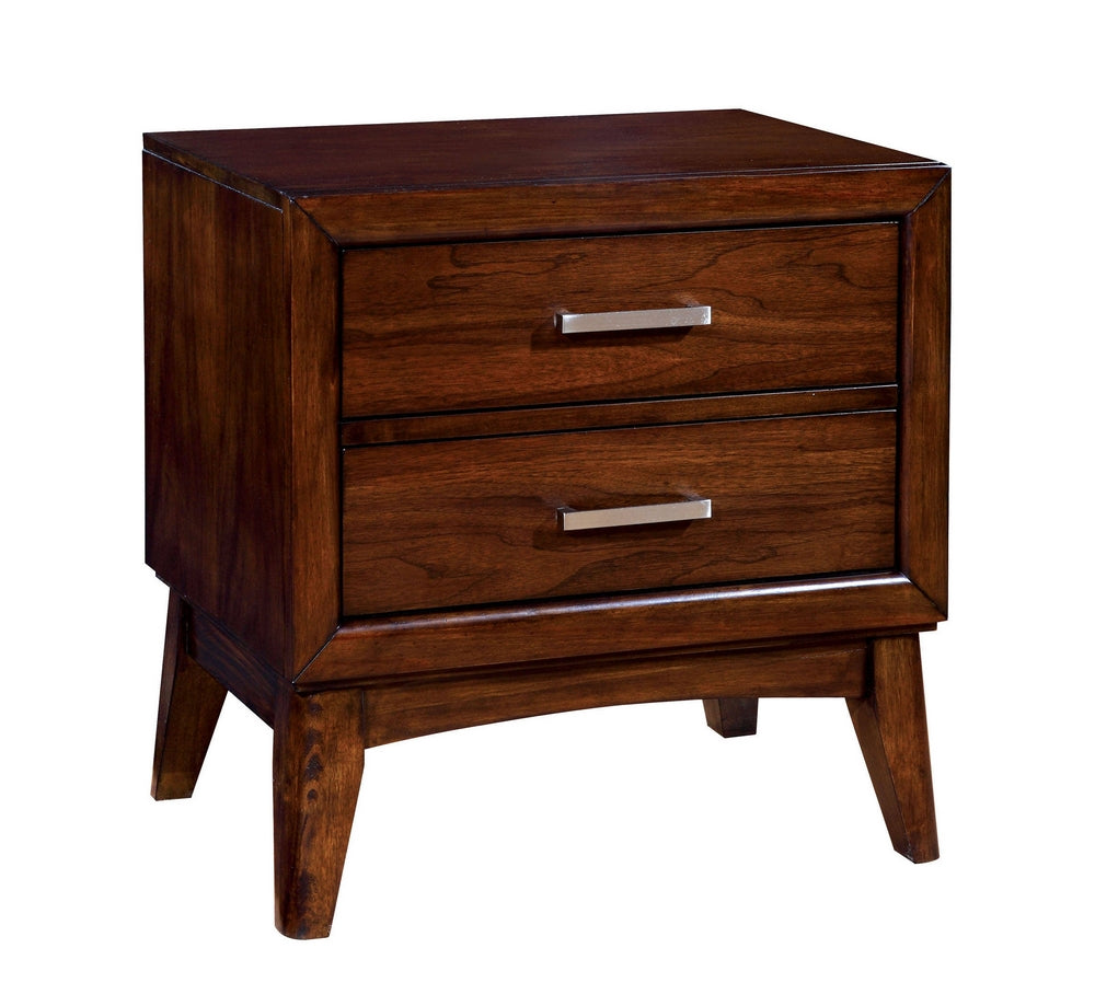 Snyder Brown Cherry Wood Nightstand