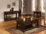 Anondale 3-Pc Cherry Wood Occasional Table Set with Drawers