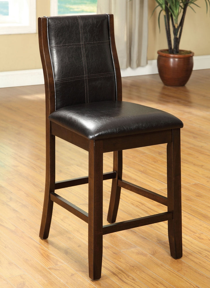 Townsend 2 Brown Cherry Counter Height Chairs