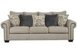 Zarina Jute Fabric Sofa (Oversized)