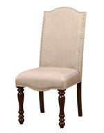 Hurdsfield 2 Beige Fabric Side Chairs