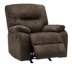 Bolzano Coffee Manual Rocker Recliner